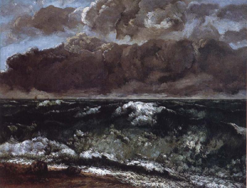 Gustave Courbet The Wave oil painting image